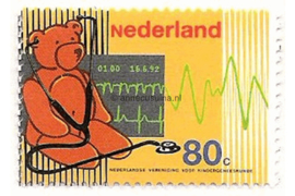 Nederland NVPH 1530 Postfris 100 jaar Nederlandse Vereniging voor Kindergeneeskunde 1992