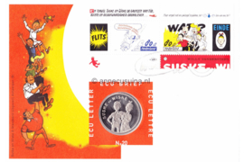 Nederland ECU020 ECU-brief 20 Suske en Wiske 1997