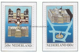 Nederland NVPH 1273-1274 Postfris Paleis op de Dam 1982