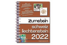 Zumstein Schweiz/Liechtenstein Briefmarken-Katalog 2022 met Spiraalbinding