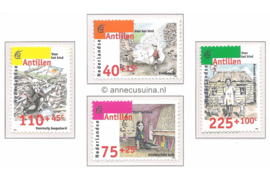 Nederlandse Antillen NVPH 1135-1138 Postfris Kinderzegels 1996