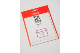Hagelnieuw & Afgeprijsd! DAVO Nero stroken N01 (voor kinderblokken) 10 stuks