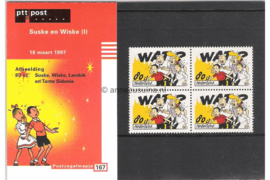Nederland NVPH M167 (PZM167) Postfris Postzegelmapje Suske en Wiske (zegel) 1997