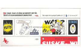 Nederland NVPH 1715 Postfris Blok Strippostzegels (Suske en Wiske) 1997