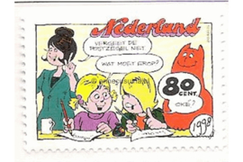 Nederland NVPH 1783 Postfris Strippostzegels (Jan Jans en de kinderen) 1998