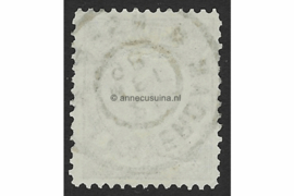 Nederland NVPH 46B (Amsterdam) Gestempeld FOTOLEVERING (1 Gulden) Prinses Wilhelmina met hangend haar 1893-1896