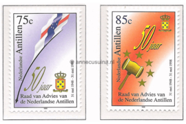Nederlandse Antillen NVPH 1219-1220 Postfris Raad van Advies 1998