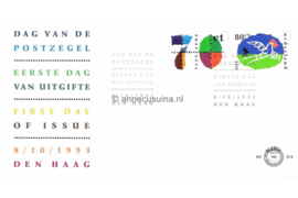 Nederland NVPH E314 Onbeschreven 1e Dag-enveloppe Gecombineerde uitgifte 1993