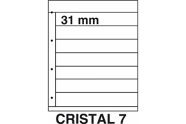 DAVO KOSMOS Insteekbladen Cristal 7, met 7 stroken (PER 5 STUKS) (DAVO 29767)