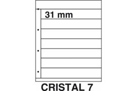 Hagelnieuw & Afgeprijsd! DAVO KOSMOS Insteekbladen Cristal 7, met 7 stroken (PER 5 STUKS) (DAVO 29767)