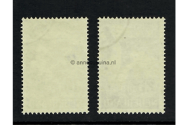 EXCLUSIEF! Nederland NVPH LP12-LP13 Gestempeld FOTOLEVERING Zeemeeuw 1951