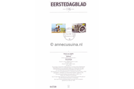 Nederland Importa EDB116 (NVPH 1544-1545) Eerstedagblad 100 jaar Vereniging RAI 1993