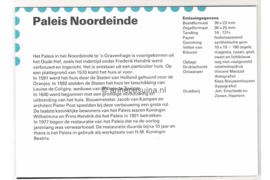 Nederland NVPH M51 (PZM51) Postfris Postzegelmapje Paleis Noordeinde 1987