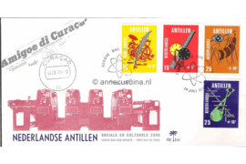 Nederlandse Antillen (Palmboom) NVPH E61 (E61P) Onbeschreven Culturele en Sociale Instellingen 1970