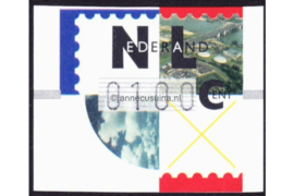 Nederland NVPH AU31 Postfris (100 cent) Frama-strook, Voordrukzegel voor automaten 1996