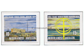 Nederlandse Antillen NVPH 421-422 Postfris 5 jaar Radio Bonaire 1970