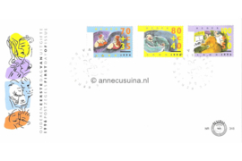Nederland NVPH E348 Onbeschreven 1e Dag-enveloppe Zomerzegels 1996