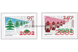 Nederlandse Antillen NVPH 1410-1411 Postfris Decemberzegels 2002