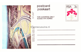 Zuid-Afrika Onbeschreven Poskaart / Postcard Setlaarsweg, Kaapstad / Settlers Way, Cape Town in plastic beschermhoesje