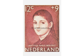 Nederland Onbeschreven Maximumkaart zonder postzegel met afbeelding zegel nummer NVPH 705