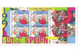 Nederland NVPH 1486 Postfris Blok Kinderzegels, buiten spelen 1991
