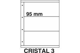 DAVO KOSMOS Insteekbladen Cristal 3, met 3 stroken (PER 5 STUKS) (DAVO 29763)