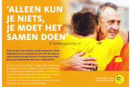 Nederland NVPH Johan Cruijff Postfris (met flyer) Velletjes met vijf zegels (Persoonlijke Postzegels) Velletje Johan Cruijff 2017