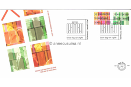 Nederland NVPH E496 Onbeschreven 1e Dag-enveloppe Zakelijke postzegels 2004
