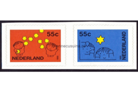 Nederland NVPH 1662/1663 (Paar/Samenhangend) Postfris Kerstzegels 1995