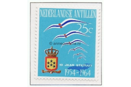 Nederlandse Antillen NVPH 352 Postfris 10 jaar Statuut voor het koninkrijk 1964