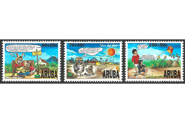 Aruba NVPH 185-187 Postfris Kinderzegels 1996