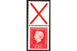 Nederland NVPH C58f Postfris rechts ongetand (X+25)