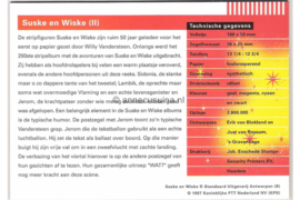 Nederland NVPH M168 (PZM168) Postfris Postzegelmapje Suske en Wiske (blok) 1997