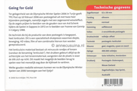 Nederland NVPH M331 (PZM331) Postfris Postzegelmapje Going for Gold 2006