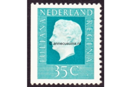 Nederland NVPH 942J Postfris Linkerzijde ongetand (35 cent) Koningin Juliana ('Regina') 1972-1975