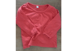 T-shirtje lange mouw rood