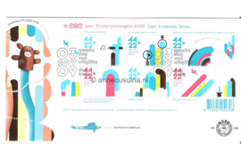 Nederland NVPH E598 Onbeschreven 1e Dag-enveloppe Kinderzegels 2009