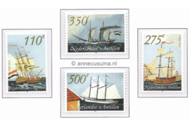 Nederlandse Antillen NVPH 1347-1350 Postfris Schepen 2001