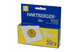 Hagelnieuw & Afgeprijsd! Hartberger Munthouders om te nieten maat 15 (25 stuks) (Hartberger 8330015)