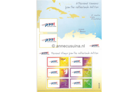 Nederlandse Antillen NVPH 1459 Gestempeld Blok Persoonlijke postzegels ; 6 zegels van 145 ct 2003