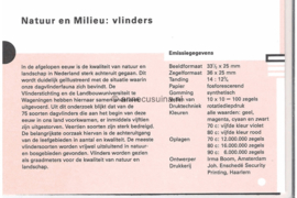 Nederland NVPH M107 (PZM107) Postfris Postzegelmapje Natuur en Milieu, vlinders 1993