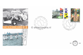 Nederland NVPH E339 Onbeschreven 1e Dag-enveloppe Gecombineerde uitgifte 1995