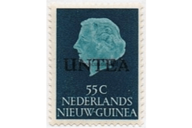 West-Nieuw-Guinea (UNTEA) NVPH 33 (2e Druk!) Ongebruikt (55 cent) Overdrukken op postzegels van Nederlands Nieuw Guinea 1962