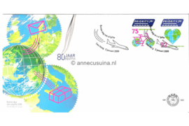 Nederland NVPH E563 Onbeschreven 1e Dag-enveloppe Priorityzegels Europa en buiten Europa 2008