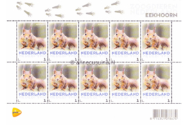 Nederland NVPH V3013 Postfris Velletje Eekhoorn; Vel 10 x 1 2013