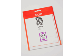 Hagelnieuw & Afgeprijsd! DAVO Nero stroken N144 (128 x 148) 10 stuks