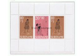 Suriname NVPH 510 Postfris Blok Kinderzegels 1968