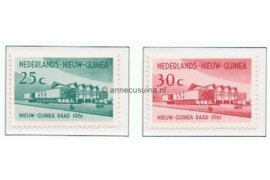 Nederlands Nieuw Guinea NVPH 67-68 Postfris Nieuw Guinea Raad 1961