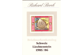 Gebruikt Briefmarkenkatalog Schweiz Liechtenstein 1985/86