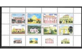 Nederlandse Antillen NVPH V1578-1585 Postfris (Half velletje Met Velrand & Tussenstrook) Monumentale gebouwen 2005